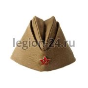Пилотка солдатская образца СССР со звездой