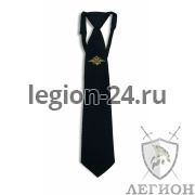 Галстук полиция с вышивкой