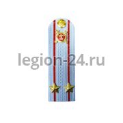 Погоны Подполковник МВД (светло-голубой, пластик)