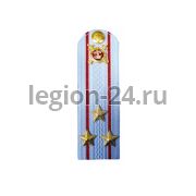 Погоны Полковник МВД (светло-голубой, пластик)