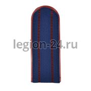 Погоны ФСИН 2 пр. синие (пластик)