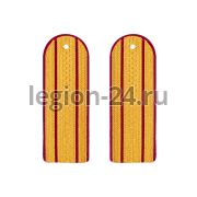 Погоны ФСИН 2 пр. золотистые (картон)