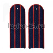 Погоны Полиции 2 пр. синие (картон)