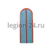 Погоны МЧС 1 пр. голубые (пластик)