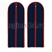 Погоны Полиции 1 пр. синие (пластик, 12 см)