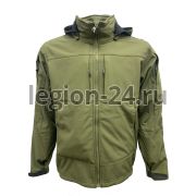 Куртка-ветровка тактика, (олива/софтшел)