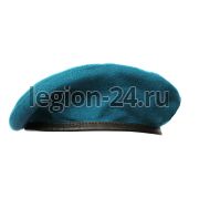 Берет со швом голубой