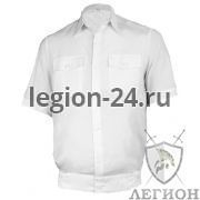 Рубашка мужская, белая короткий рукав (без липучки)